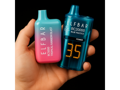 Elf Bar BC5000 vs BC20000: Яку одноразку обрати у 2025?