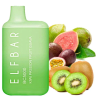 Elf Bar BC5000 Kiwi Passion Fruit Guava (Ківі Маракуйя Гуава)