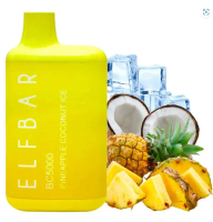 Elf Bar BC5000 Pineapple Coconut Ice (Ананас Кокос Лід)
