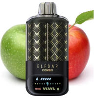 Elf Bar COMBO 25000 Green Apple & Double Apple Shisha (Зелене Яблуко Подвійне Яблуко Кальян)