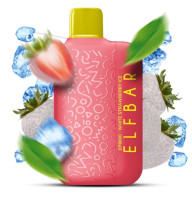 Elf Bar EP8000 White Strawberry Ice (Біла Полуниця Лід)
