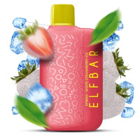 Elf Bar EP8000 White Strawberry Ice (Біла Полуниця Лід)