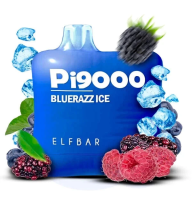 Elf Bar Pi9000 Blue Razz Ice (Полуниця Лохина Лід)
