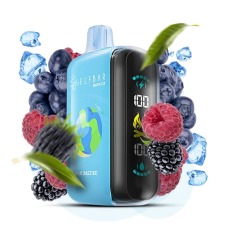 Elf Bar Raya D3 25000 Blue Razz Ice (Полуниця Лохина Лід)