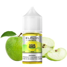 Elfbar Elfliq Sour Apple 30 ml (Кисле Яблуко)