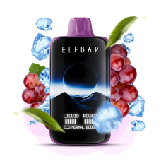 Elf Bar MoonNight 40000 Grape Ice (Виноград Лід)